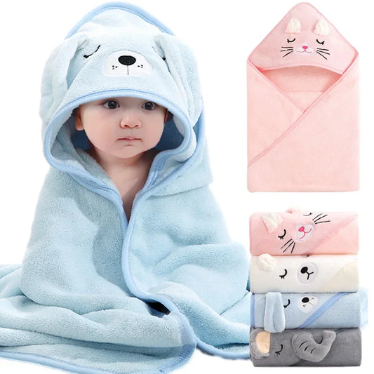 JW Personal Animal hooded bath towel