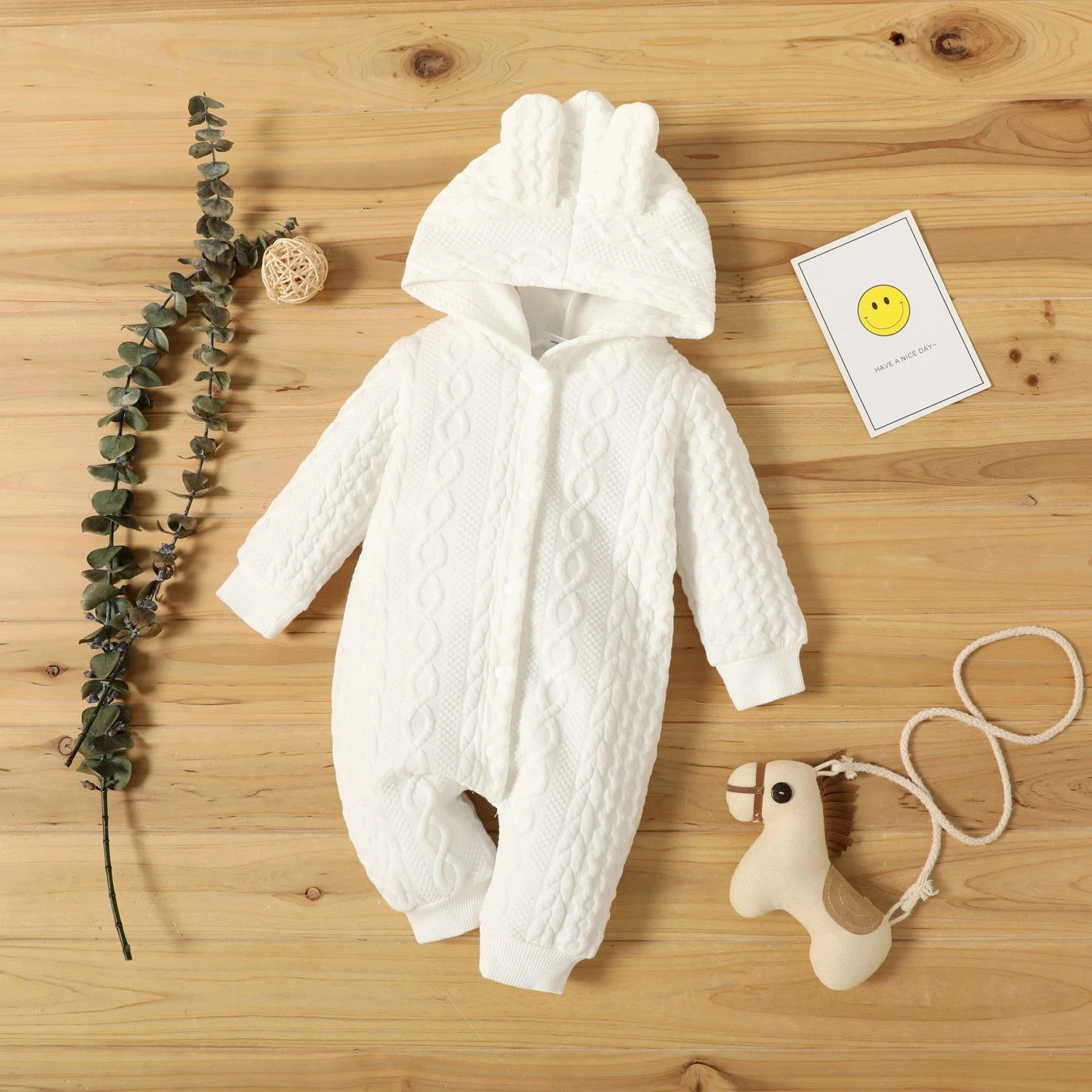 Knitted cute Baby Rompers