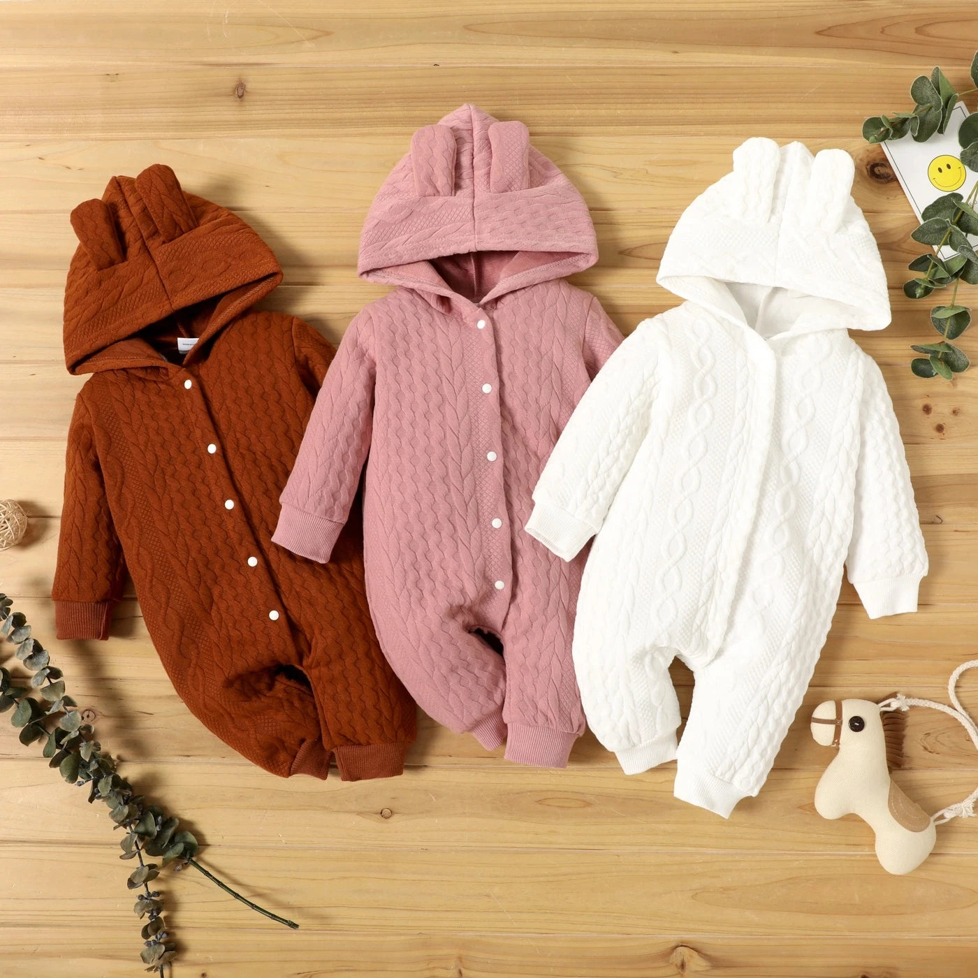 Knitted cute Baby Rompers